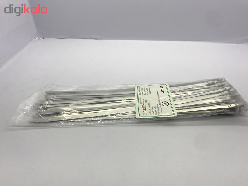 بست کمربندی استیل رادن مدل ET-30 بسته ١٠٠عددي