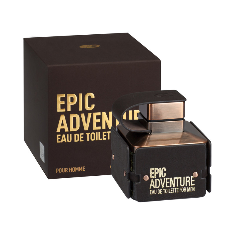 ادو تویلت مردانه عماد آرا مدل Epic Adventure حجم 100 میلی لیتر به همراه اسپری خوشبو کننده بدن مردانه عماد آرا مدل Epic Adventure حجم 200 میلی لیتر
