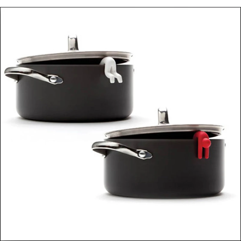 عکس شماره 4 : نگه دارنده درب قابلمه طرح آدمک بسته 2 عددی