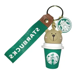 جاکلیدی مدل سیلیکونی طرح خرس لیوانی