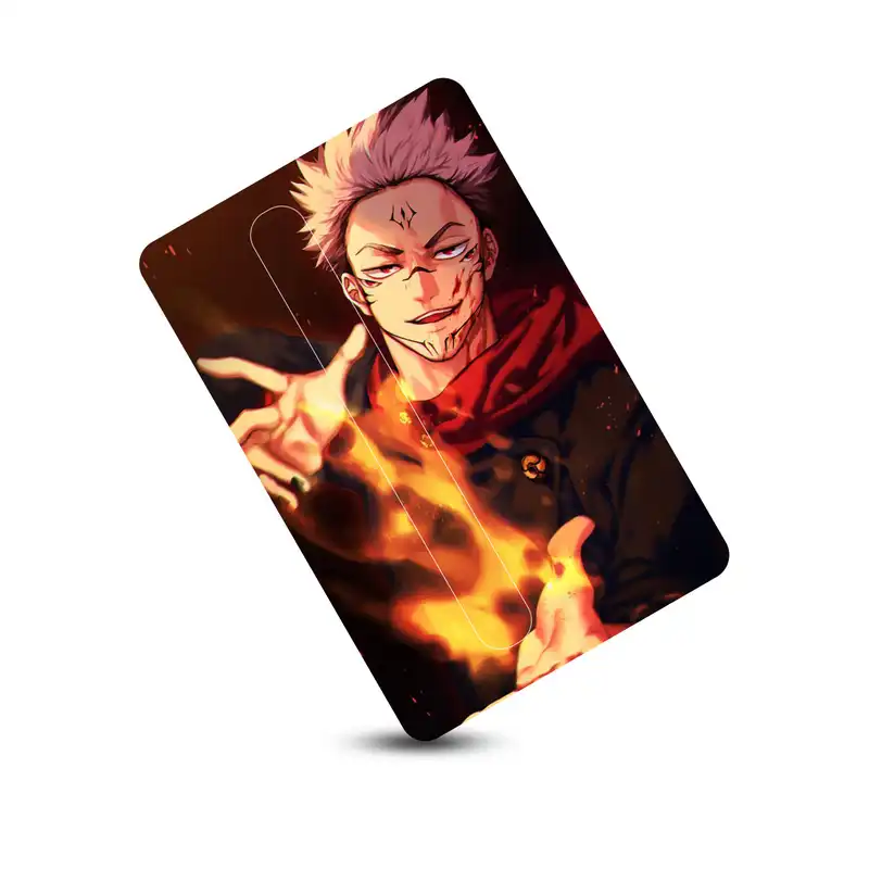 استیکر کارت پیکسل میکسل مدل انیمه جوجوتسو کایسن نفرین سوکونا