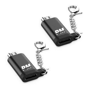 مبدل USB-C به MICROUSB کد CM1002 بسته دو عددی