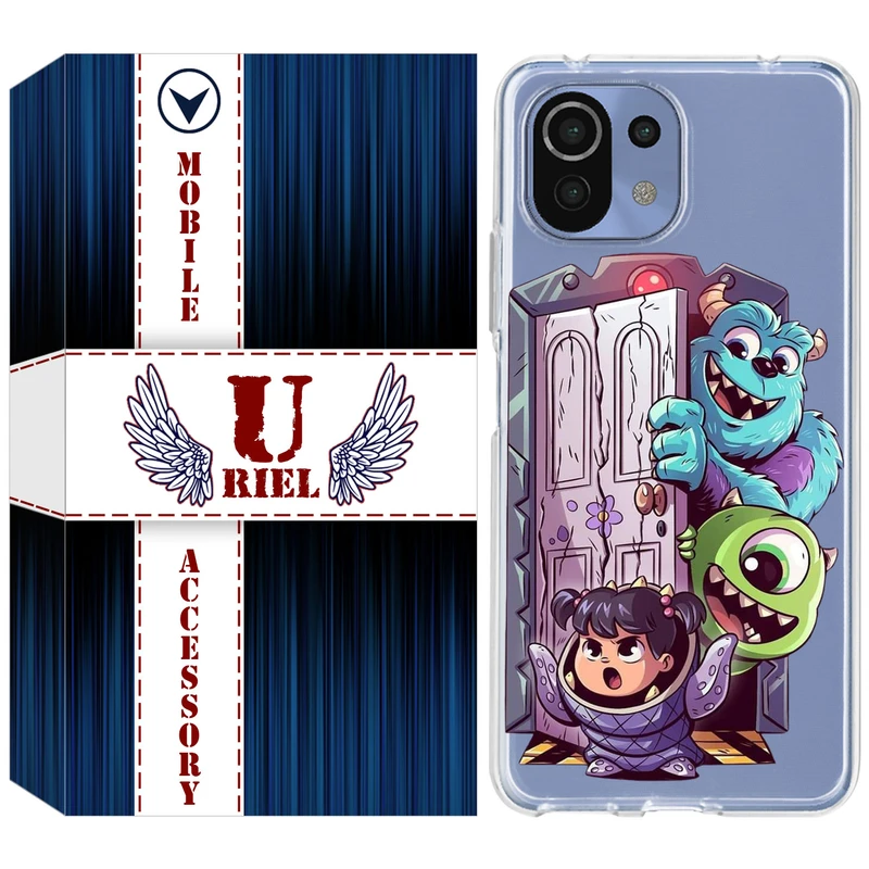 کاور یوریل مدل Clear کد 67 طرح سالیوان مناسب برای گوشی موبایل شیائومی Mi 11 Lite / 11 Lite 5G NE