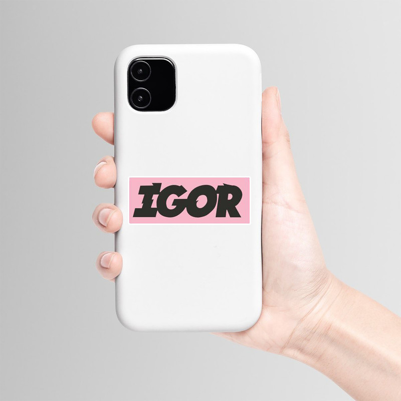 استیکر لپ تاپ و موبایل بووم طرح igor کد BM64