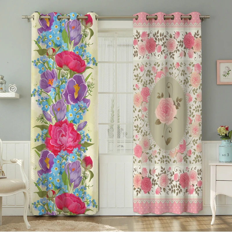 پرده نیروانا مدل مخمل کد 4246 سایز 140×280 سانتی متر