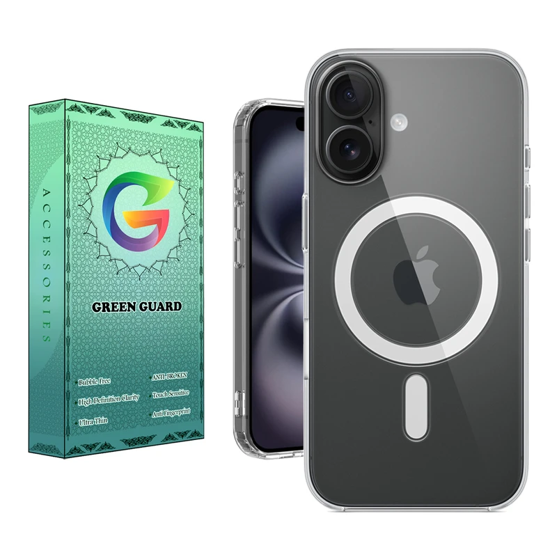 کاور گرین گارد مدل CR_Magsafe کد Clear 61 مناسب برای گوشی موبایل اپل Iphone 16