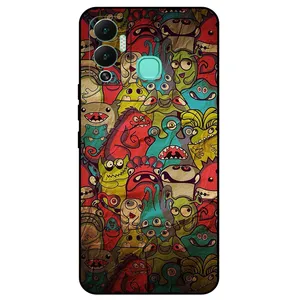 Megafone Monster 0101 Cover For Infinix Hot 12 Play