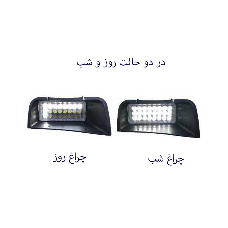 پرژکتور خودرو کد K340340 مناسب برای پژو 405 مجموعه دو عددی