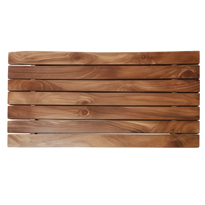 تخته سرو چوبی مدل رایزر پایه دار طرح پالت مستطیل