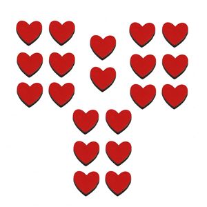 نقد و بررسی تزیینی کادو طرح قلب مدل Love بسته 20 عددی توسط خریداران