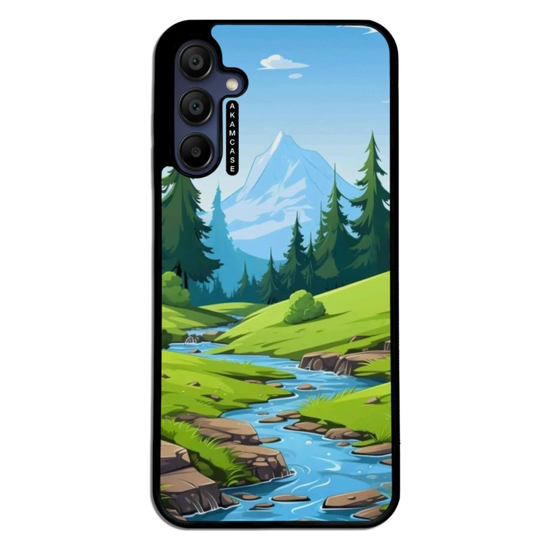 کاور آکام مدل AMC-WSGA15-NATURE-19 مناسب برای گوشی موبایل سامسونگ Galaxy A15