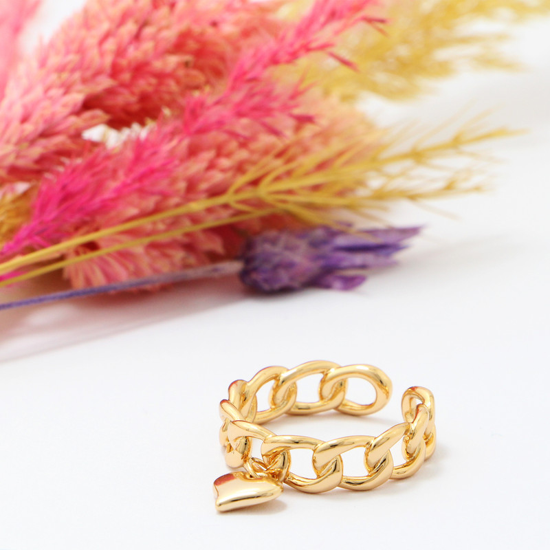 انگشتر زنانه ژوپینگ مدل قلبی کد XP150 انگشتر زنانه ژوپینگ مدل قلبی کد XP150