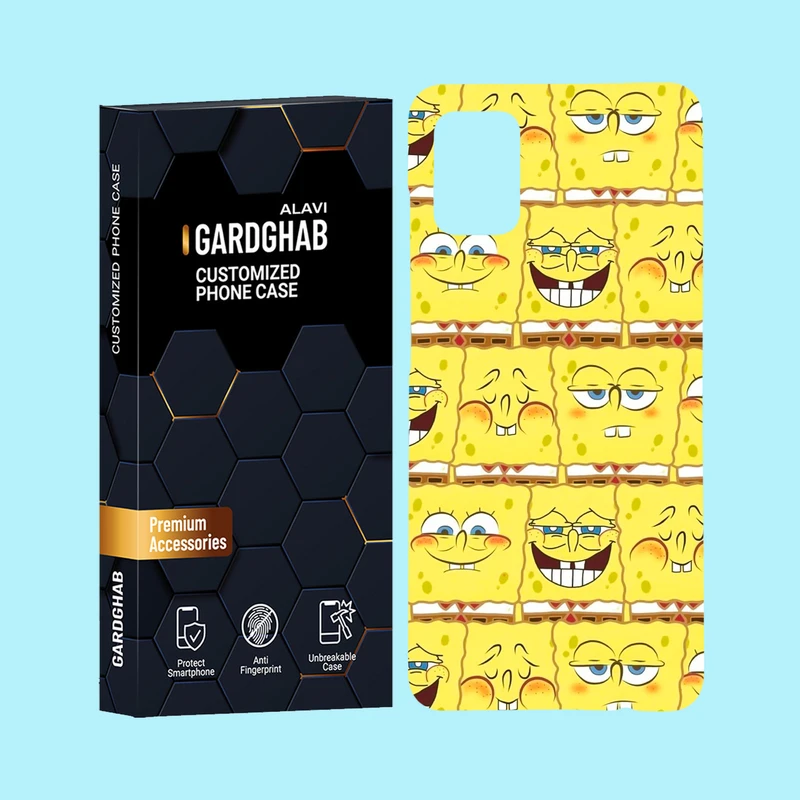 کاور گارد قاب علوی مدل پترن فانتزی مناسب برای گوشی موبایل سامسونگ Galaxy A31