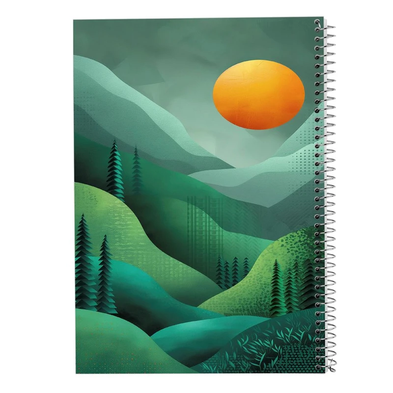 دفتر لیست خرید 50 برگ مدوپد مدل طبیعت کد DF15445