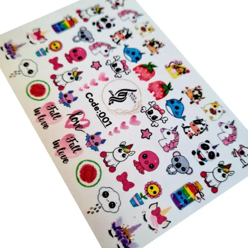 لنز ناخن رویاسنتر مدل M1 مجموعه 12 عددی