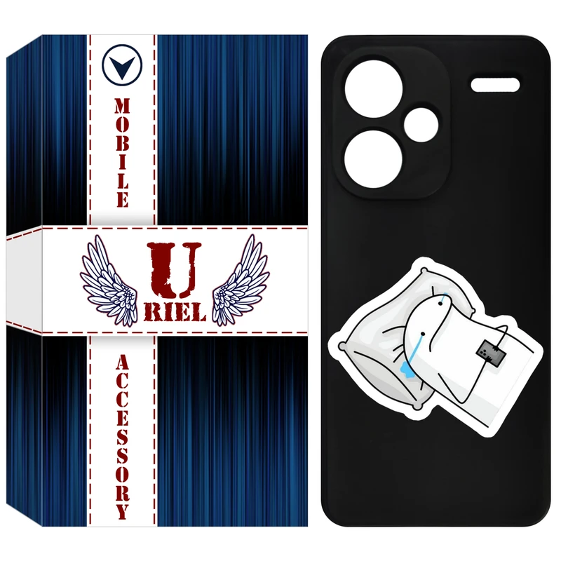 کاور یوریل مدل KSH کد 81 طرح غمگین مناسب برای گوشی موبایل شیائومی Redmi Note 13 Pro Plus