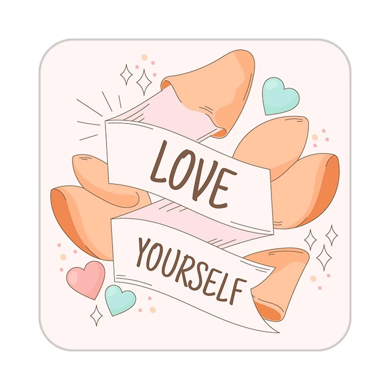 زیر لیوانی کاکتی طرح عاشقانه مدل mp37737