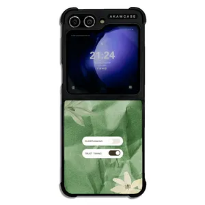 AKAM AMC-WSGZFLIP5-GREEN-7 Cover For Samsung Galaxy Z Flip 5