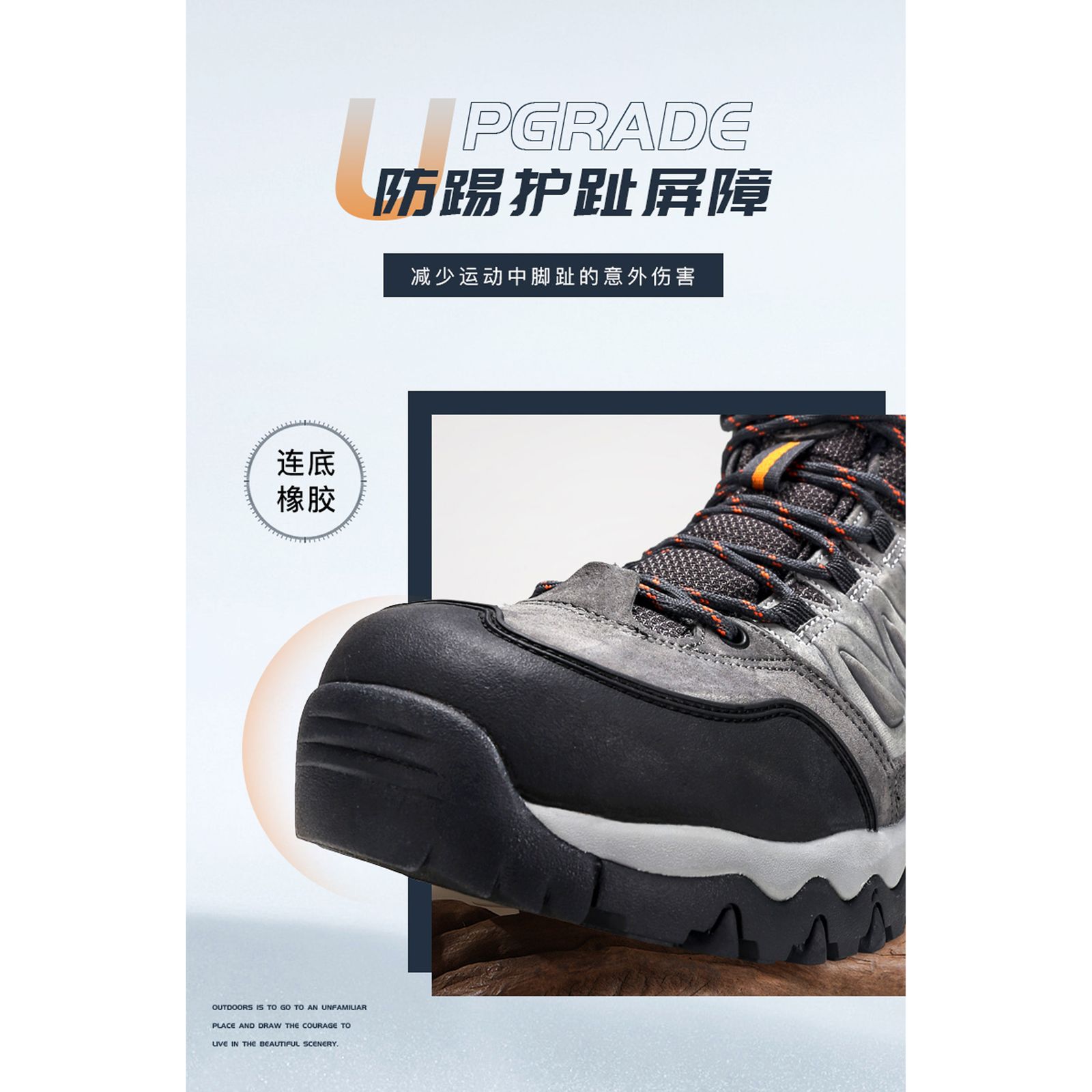 کفش کوهنوردی مردانه هامتو مدل 230270A-1 -  - 8
