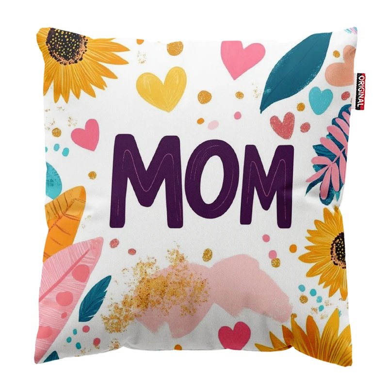  کوسن پاد آفرین طرح روز مادر کد 4015 سایز 30*30 سانتی متر