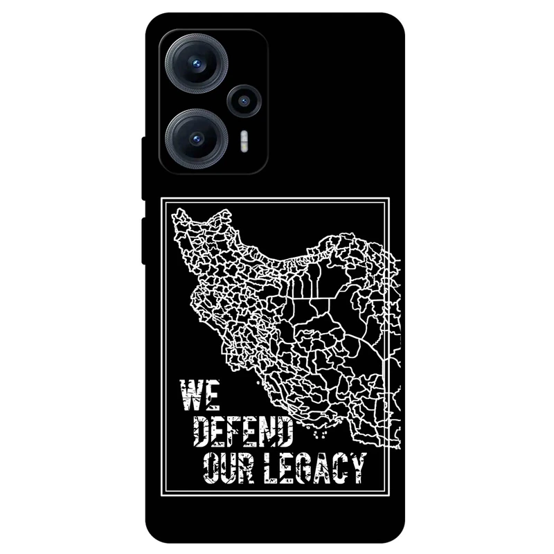 کاور مگافون طرح ایران مدل 1886 مناسب برای گوشی موبایل شیائومی Poco F5