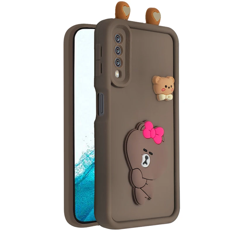 کاور مدل KittyBear مناسب برای گوشی موبایل سامسونگ Galaxy A7 2018 / A720