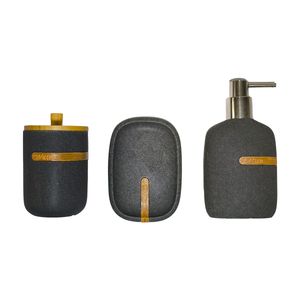 ست سرویس بهداشتی 3 تکه مدل سنگ