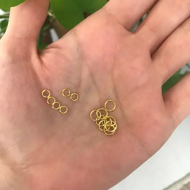 حلقه اتصال زیورالات کد 615 مجموعه 850 عددی