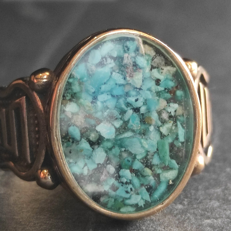 انگشتر مردانه مدل فیروزه کد GL086 انگشتر مردانه مدل فیروزه کد GL086