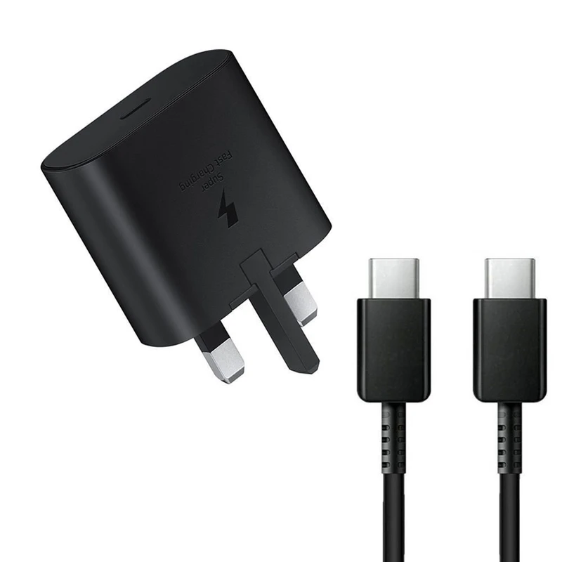 شارژر دیواری 25 وات ام پی مدل S22 ultra به همراه کابل USB-C 