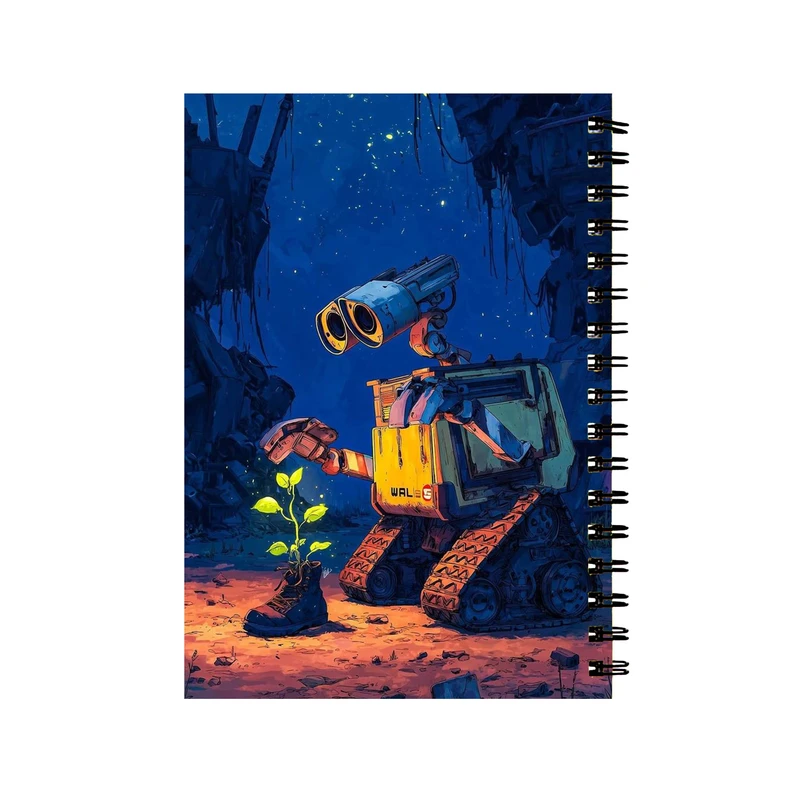 دفتر مشق 60 برگ مدل انیمیشن وال ای کد 0514