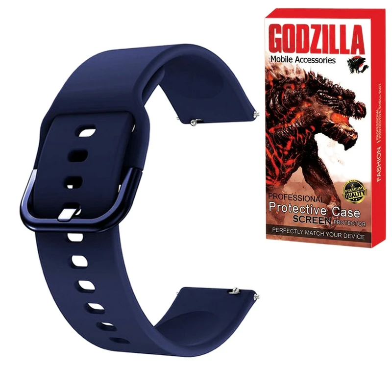 بند گودزیلا مدل G-Silic-SQ مناسب برای ساعت هوشمند شیائومی Mi Watch Revolve Active