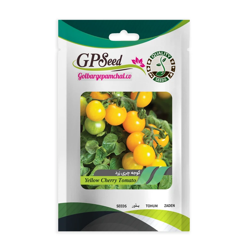 بذر گوجه گیلاسی زرد گلبرگ پامچال کد GPF-206