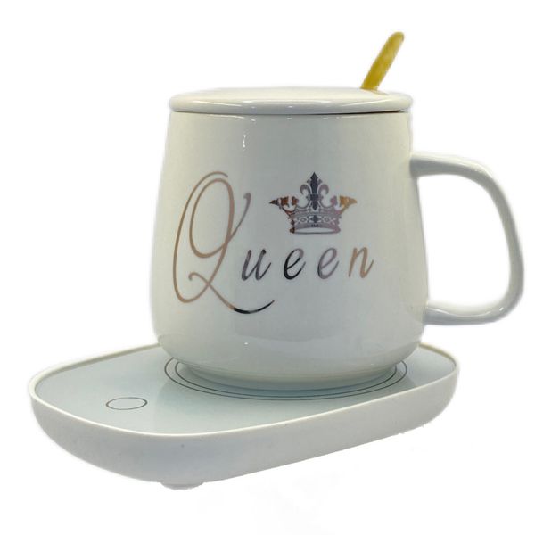 ماگ حرارتی مدل گوئیین GUEEN به همراه گرم کن برقی