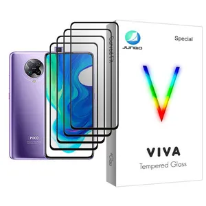 Junbo Viva Glass MIX004 Screen Protector For Xiaomi Poco F2 Pro Pack Of 4
