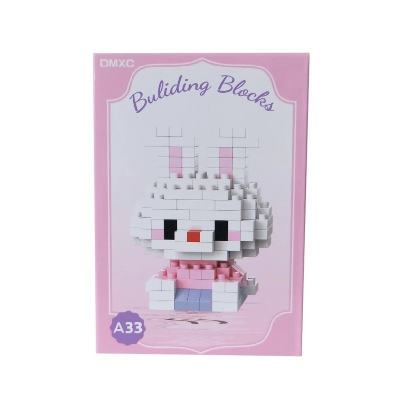 ساختنی جیسی بریکس 200 تکه مدل میکرو طرح خرگوش تپل