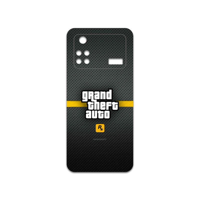 برچسب پوششی ماهوت مدل Gta-Game مناسب برای گوشی موبایل شیائومی Poco M4 Pro 4G