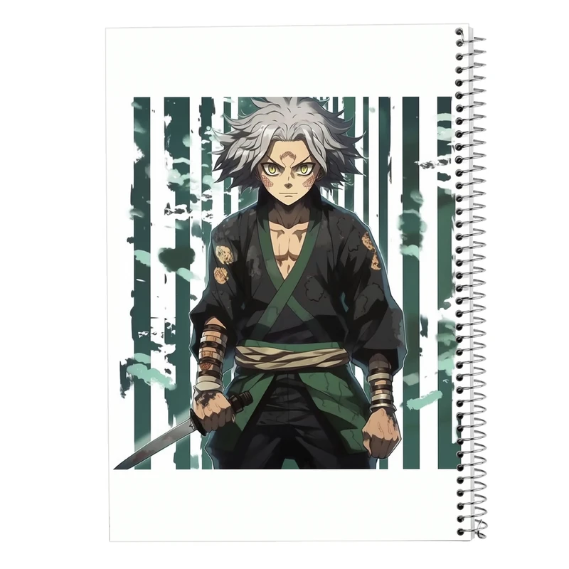 دفتر مشق 100 برگ مدوپد مدل Demon Slayer کد DF10490