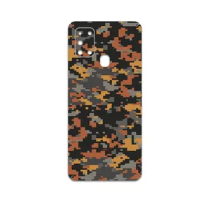MAHOOT Army-Autumn-pixel Cover Sticker for Samsung Galaxy A21s