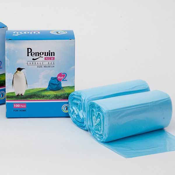 کیسه زباله پنگوئن مدل کیسه زباله پنگوئن مدل اقتصادی نازک دو رول 50 عددی