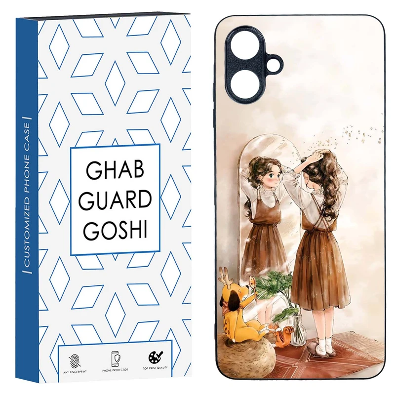 کاور قاب گارد گوشی طرح دخترانه کد TPU-019 مناسب برای گوشی موبایل سامسونگ  Galaxy A06