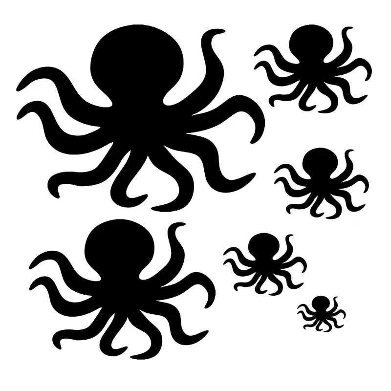 شابلون باتیس آرت طرح هشت پا کد 595