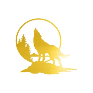 برچسب بدنه خودرو آداک طرح گرگ کد Wlft01