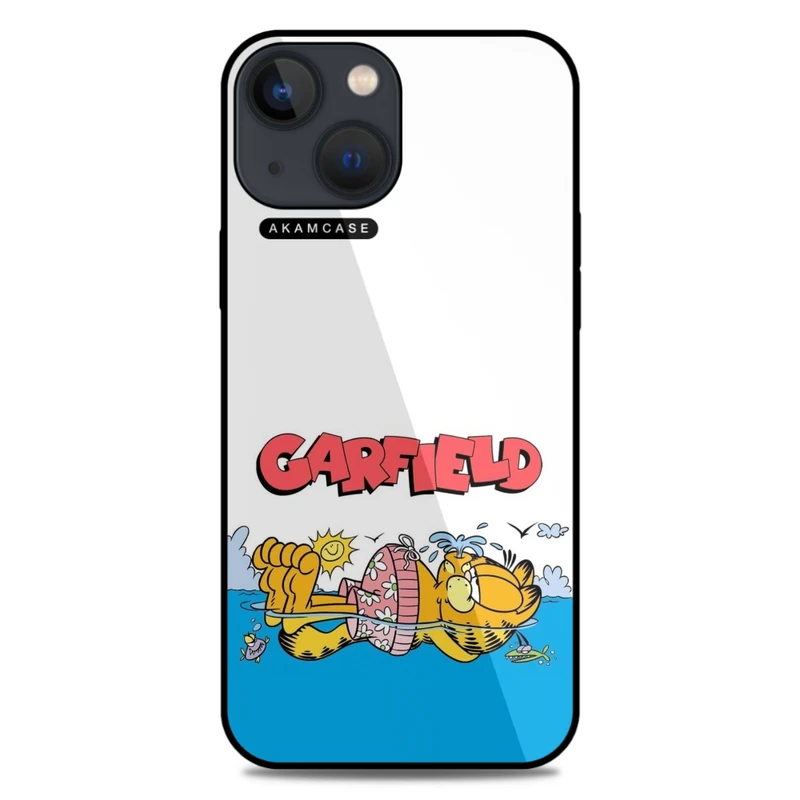 کاور آکام مدل AMC-WA13M-GARFIELD9 مناسب برای گوشی موبایل اپل iPhone 13 Mini