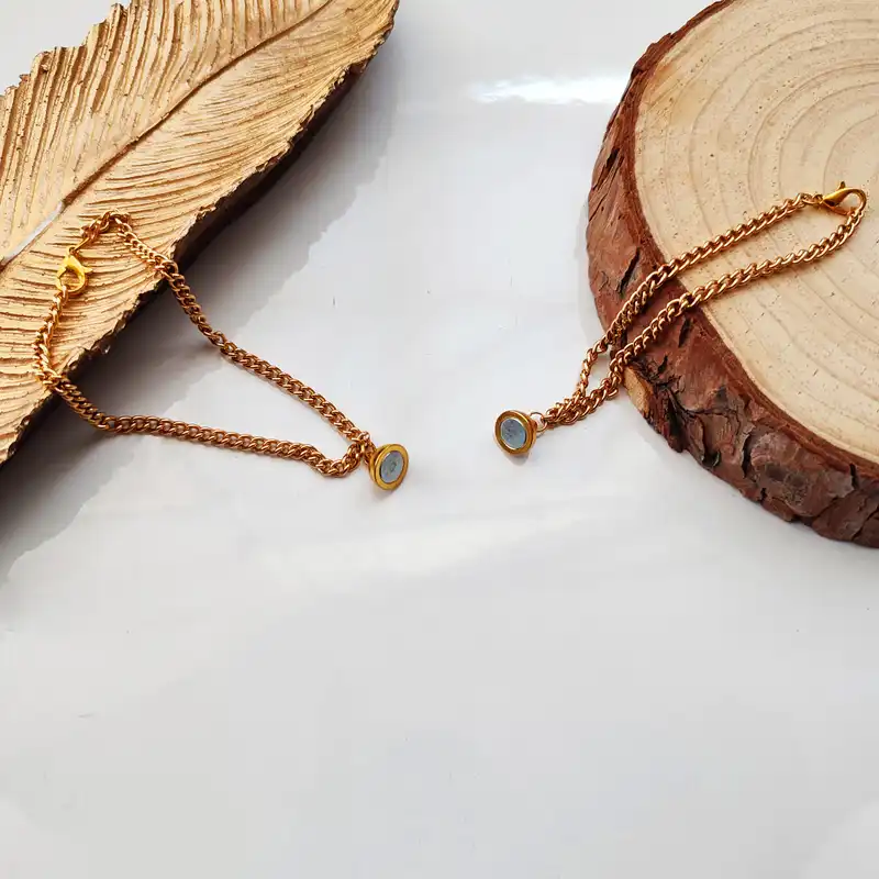 دستبند مدل دوستی کد DA043  مجموعه 2 عددی