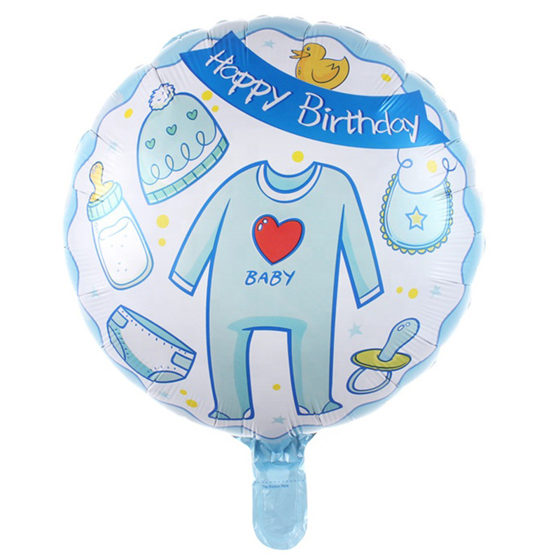 بادکنک فویلی لاکی بالونز مدل happy birthday طرح نوزاد پسر بادکنک فویلی لاکی بالونز مدل happy birthday طرح نوزاد پسر