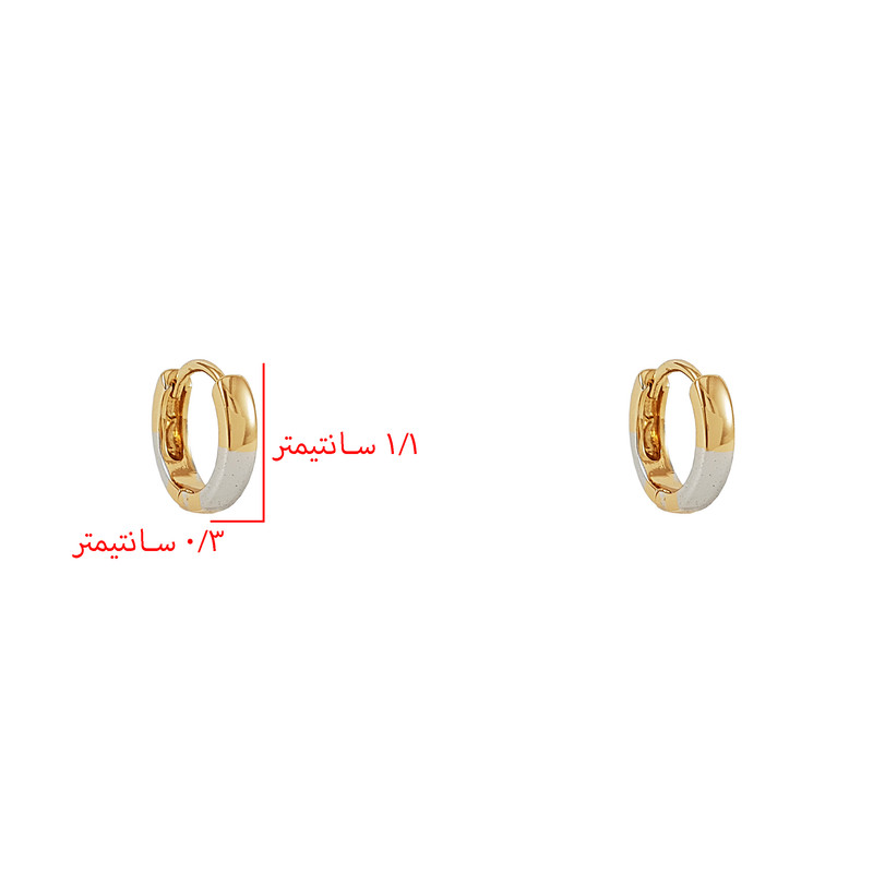 گوشواره دخترانه ژوپینگ کد XP517