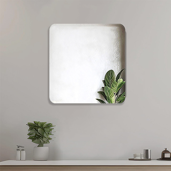 آینه سرویس‌ بهداشتی آزالیا مدل مربع M4040 سایز 40*40 سانتی متر