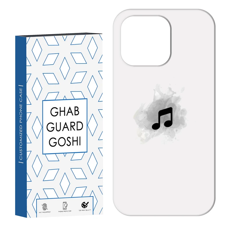 کاور قاب گارد گوشی طرح موزیک کد Dimo-267 مناسب برای گوشی موبایل اپل IPHONE 16 PRO   