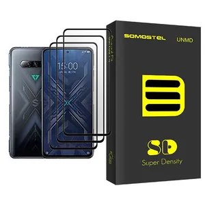 Somastel SD Glass MIX003 Screen Protector For Xiaomi Black Shark 4 Pro Pack Of 3